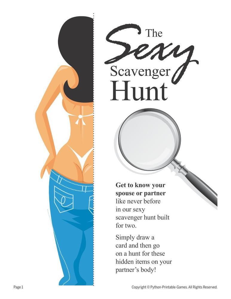 Games For Lovers: Sexy Scavenger Hunt