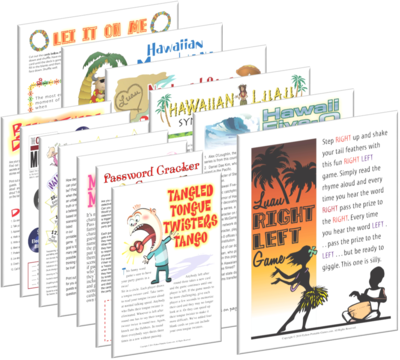 Printable Hawaiian Luau Game titles - Print Game titles At present photo regarding Printable Luau Party Games called Printable Hawaiian Luau Game titles - Print Online games At this time