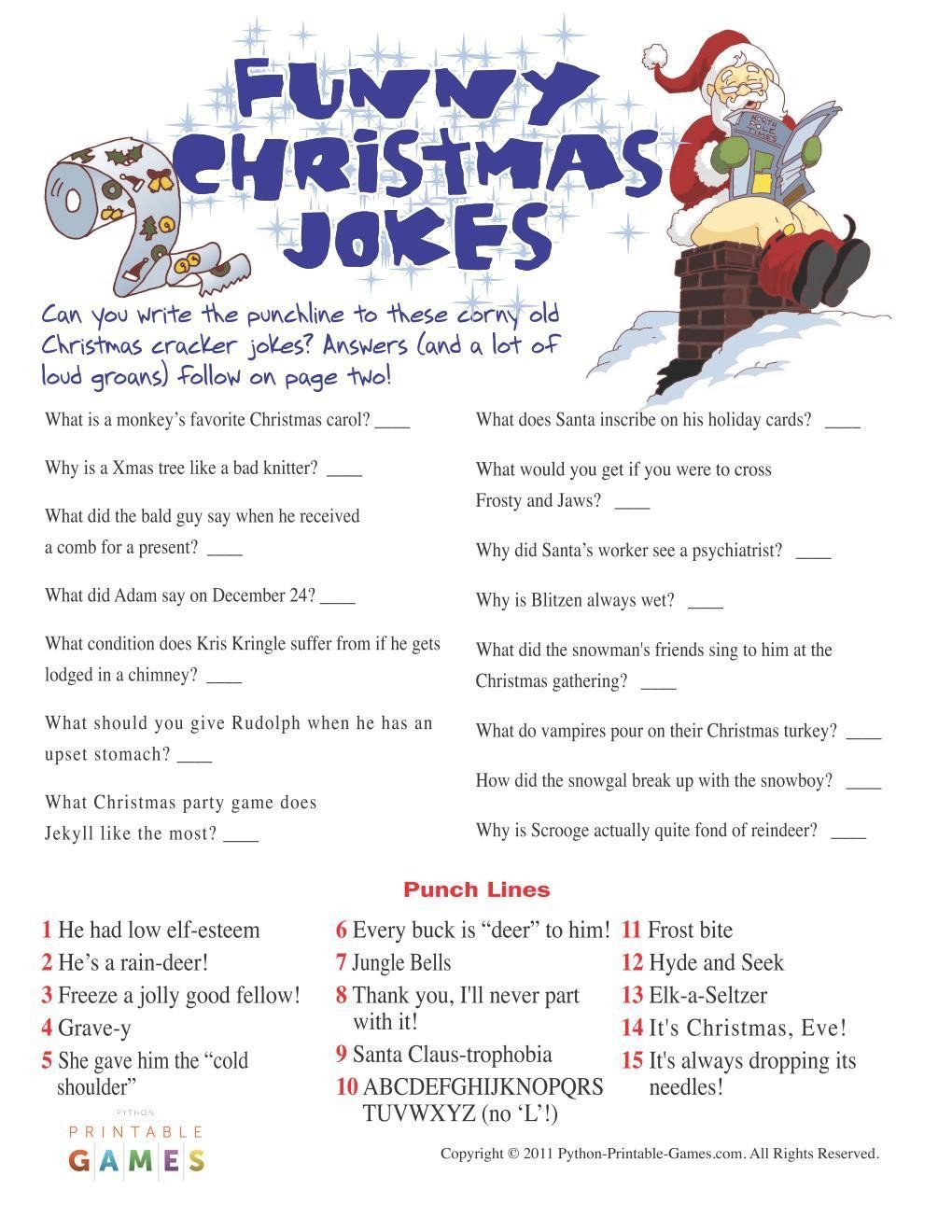 Christmas Christmas Funny Jokes
