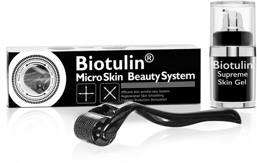 Biotulin Supreme Skin Gel (15ml**) & SkinRoller