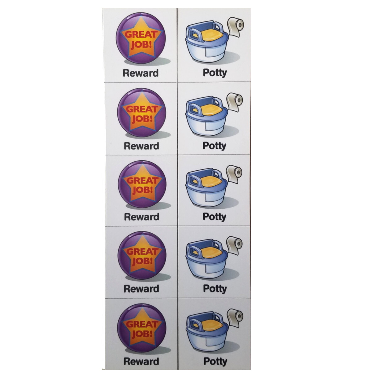 Potty/Reward 10 pack Potty/Reward 10 pack