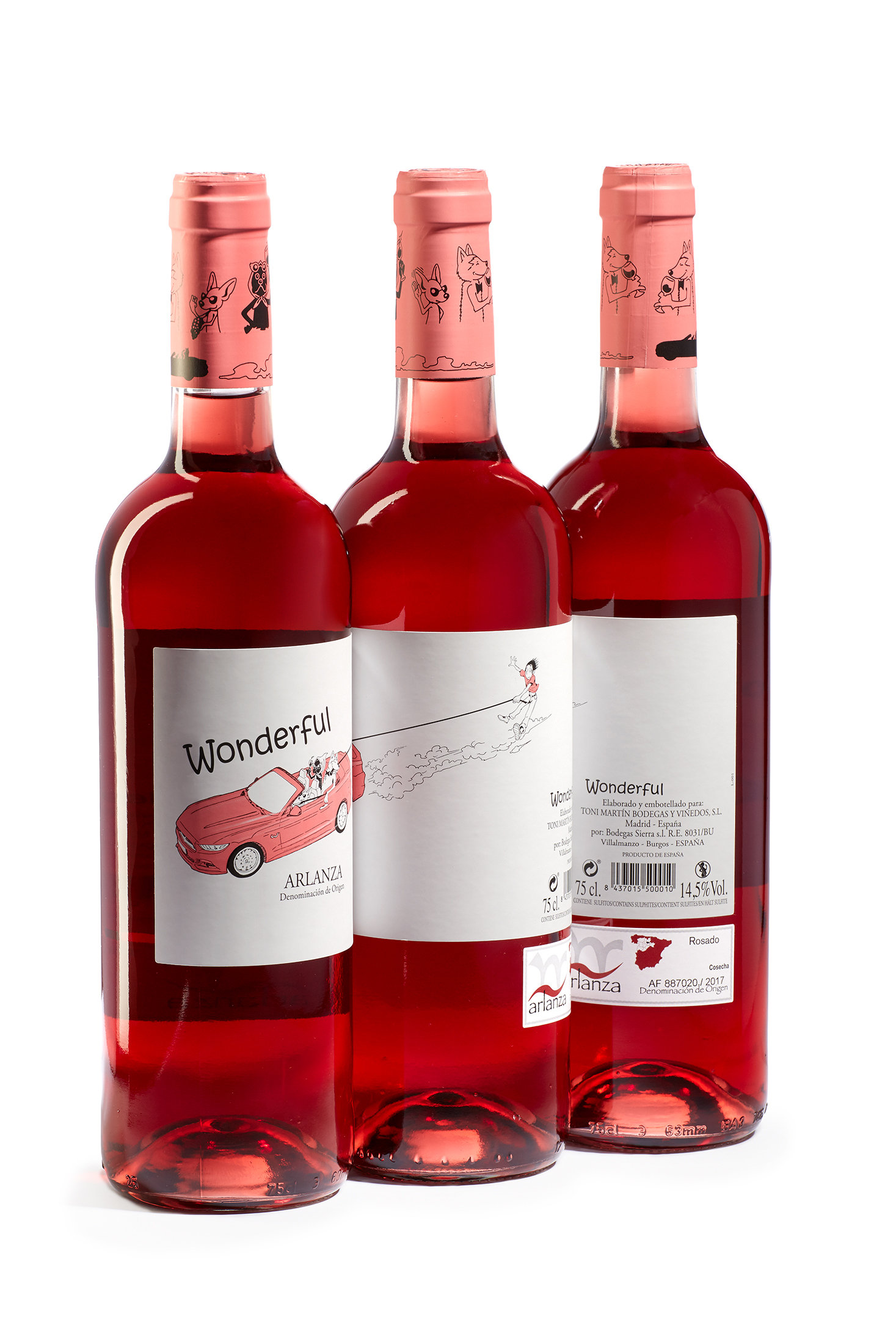 Wonderful Rosado. Añada 2017