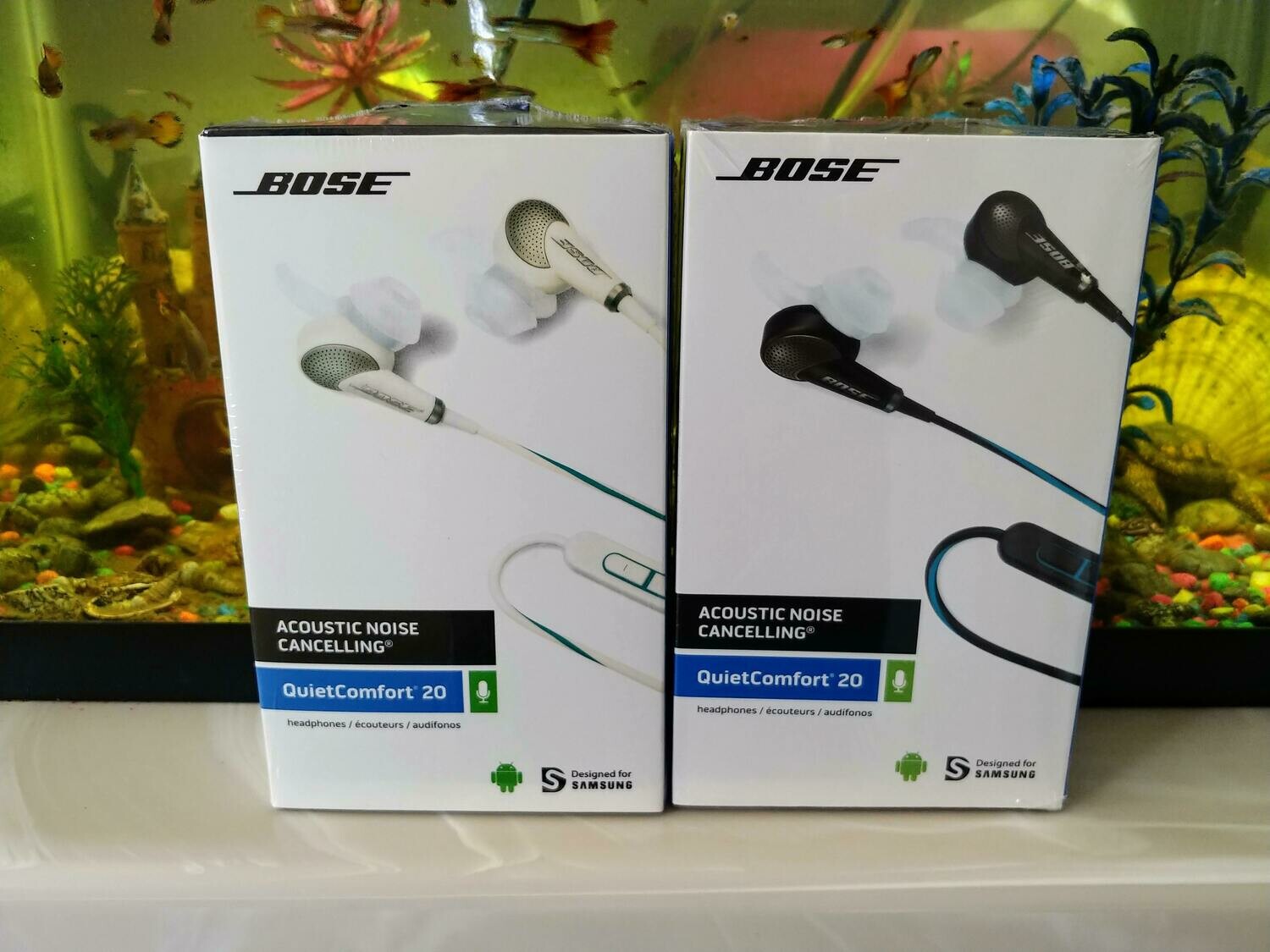 Bose Quietcomfort Qc20 Acoustic Noise Cancelling Headphones