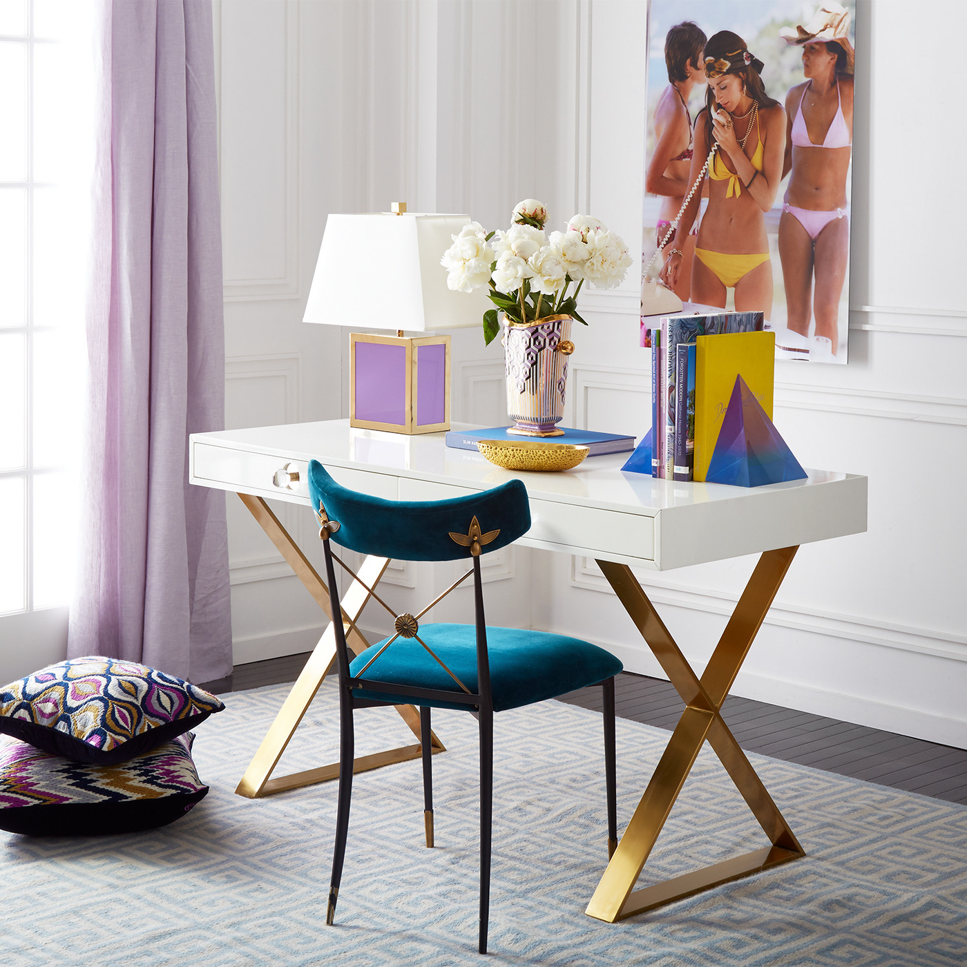 Jonathan Adler Channing Desk Fee Shipping