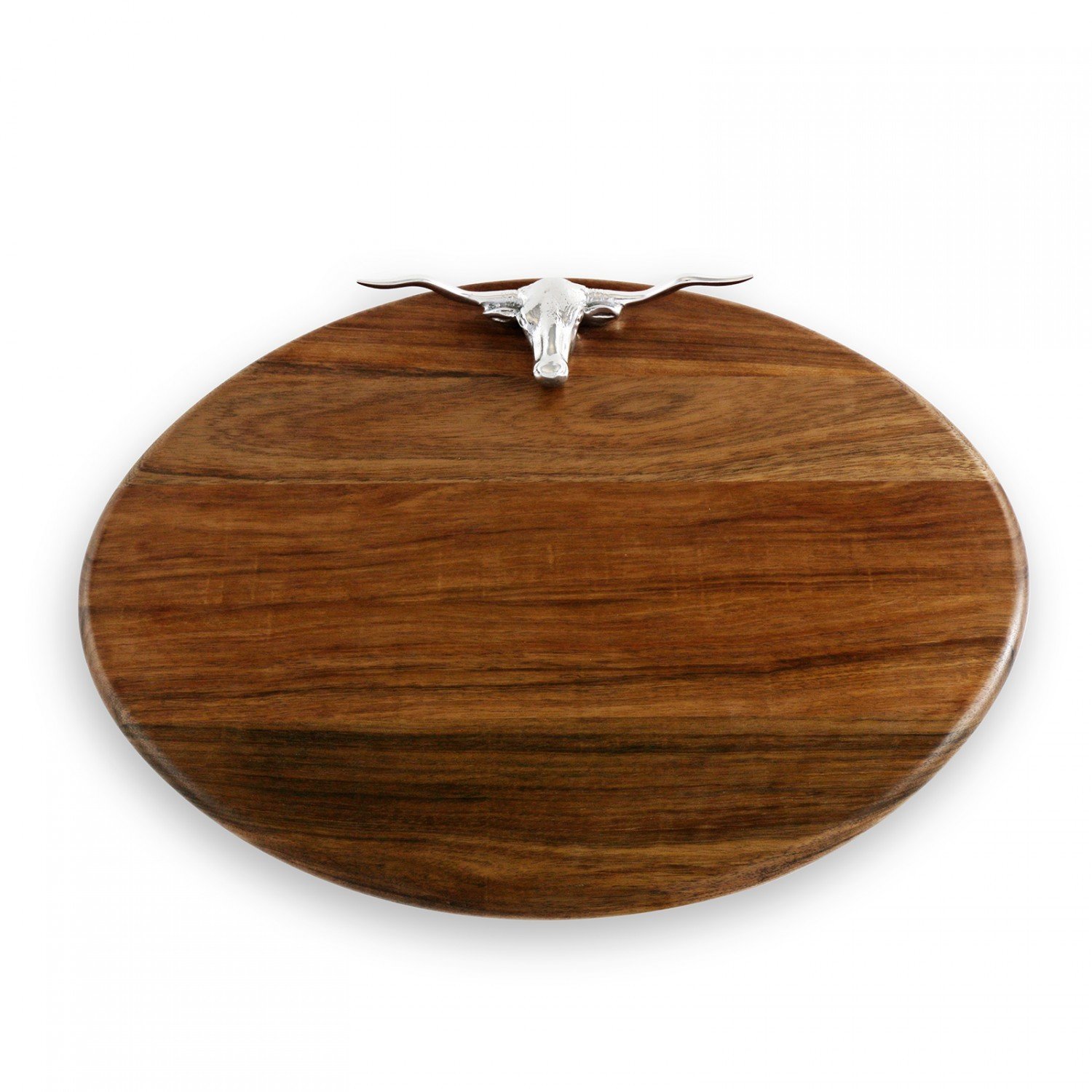 Western Longhorn Oval Cutting Board 03718