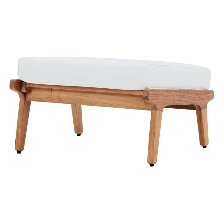 Teak Wood Ottoman