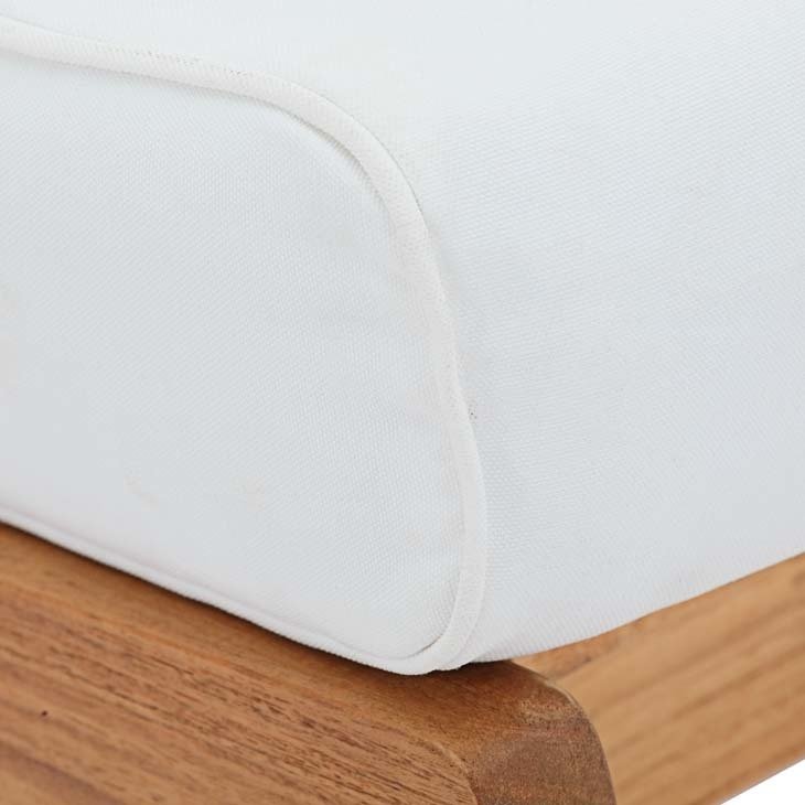 Teak Wood Ottoman