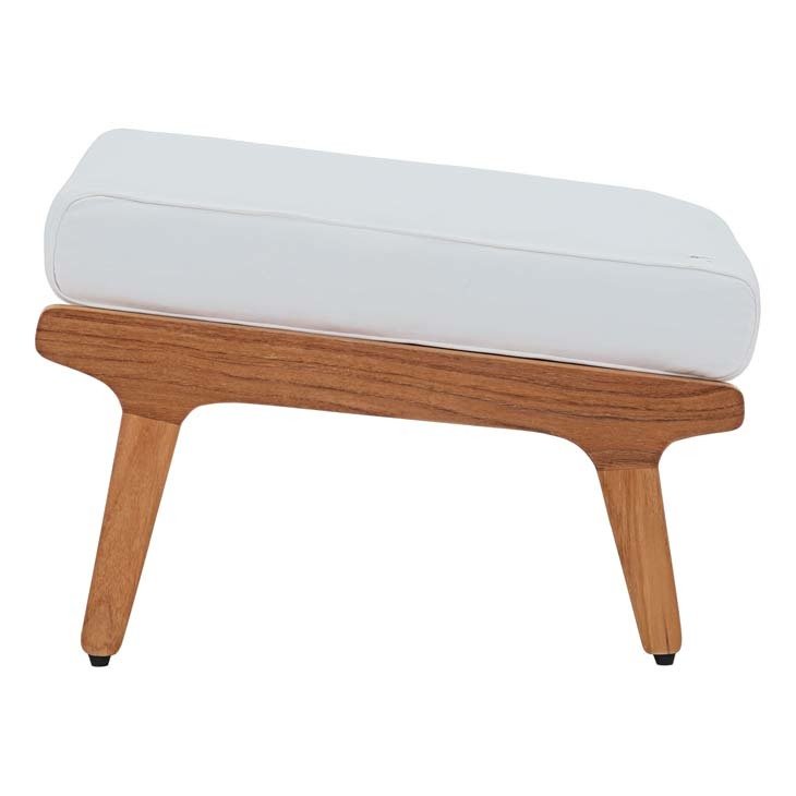 Teak Wood Ottoman