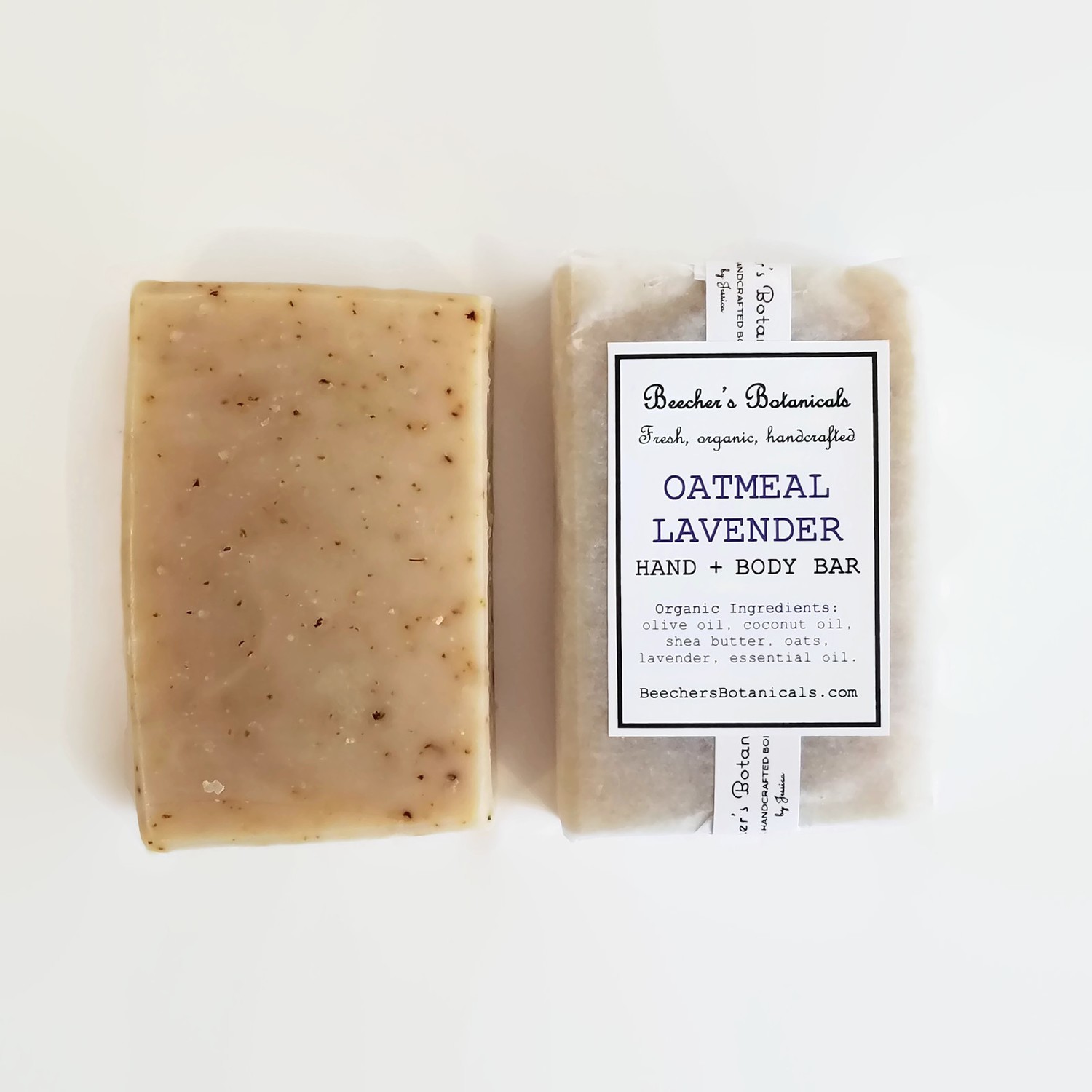 Oatmeal Lavender Soap Bar for Hand + Body