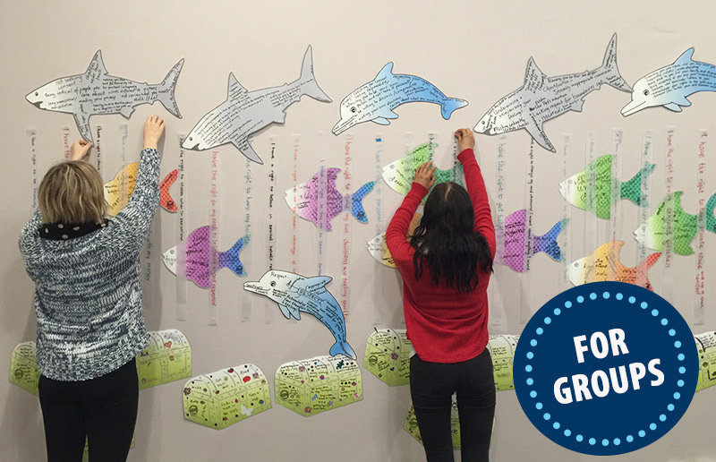 The Shark Cage Mural Kit - Group SC-MuralKit-Group