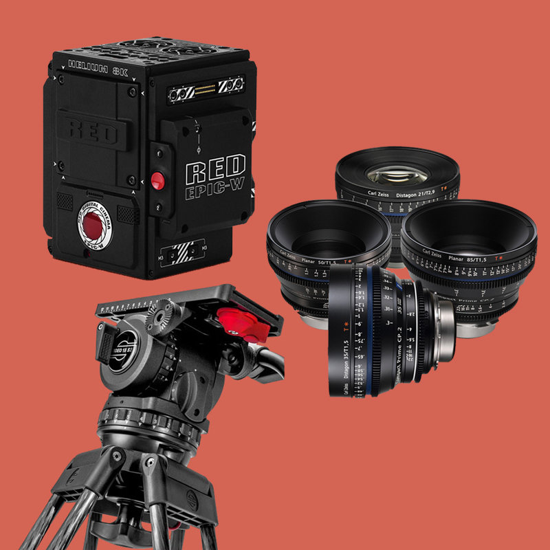 Red Epic-W + Tripie sachtler v18 + Zeiss CP2 00078