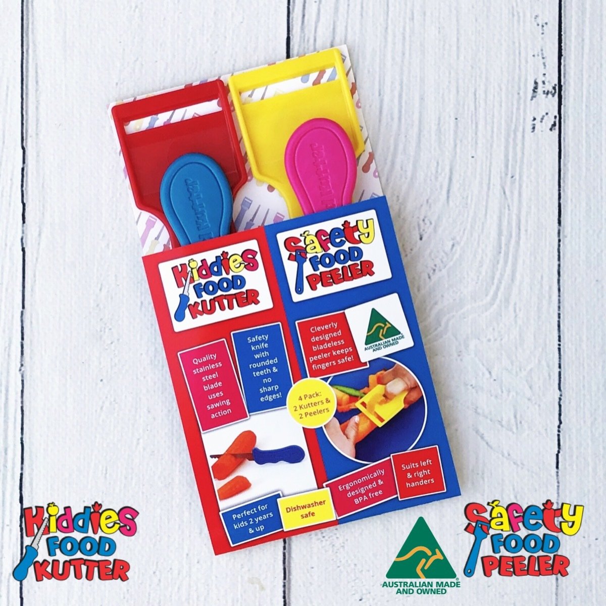 Kiddies Food Kutter 4 Pack