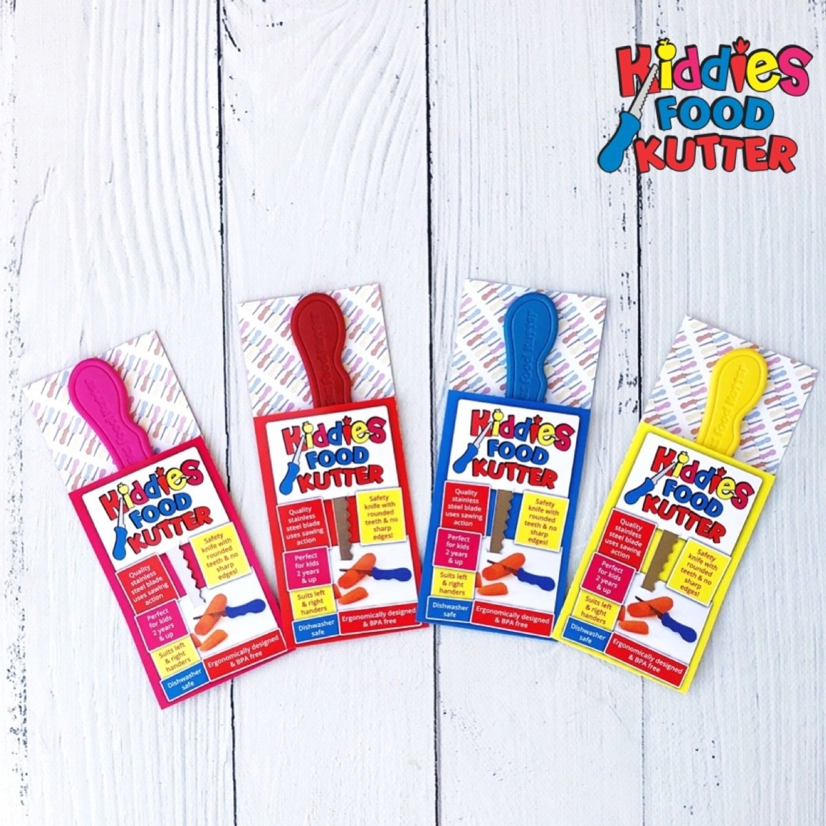 4 Pack - Kiddies Food Kutters 4 Pack KFK