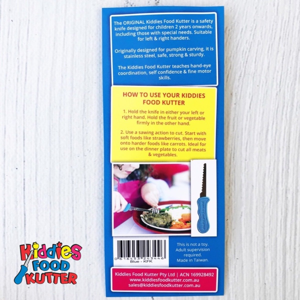 Kiddies Food Kutter Instructions
