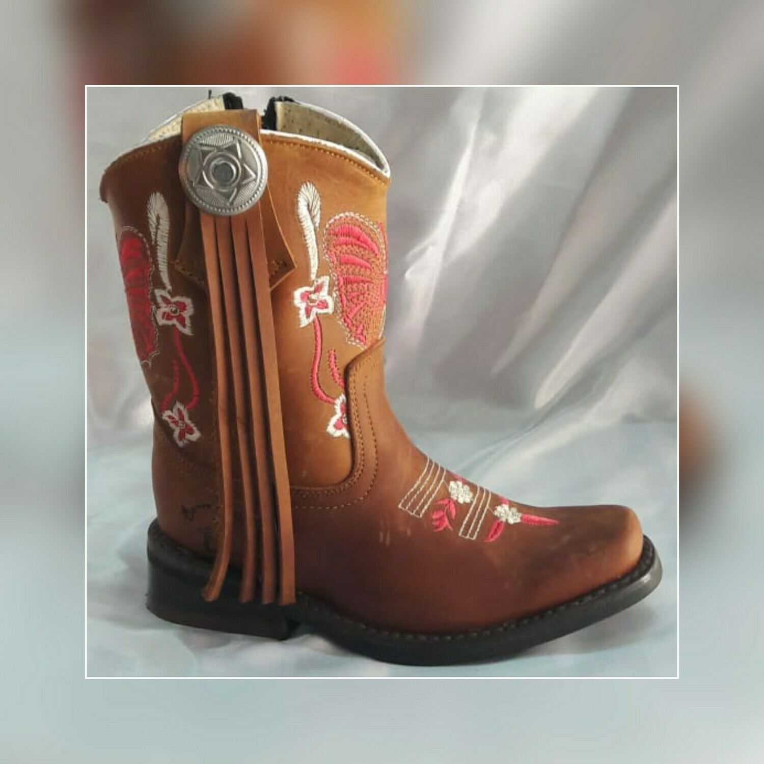 botas de rodeo para niña