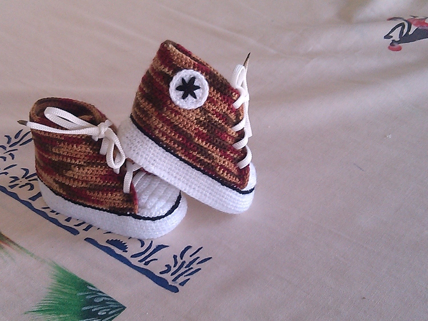 Ajf Converse Bebe En Crochet Nalan Com Sg