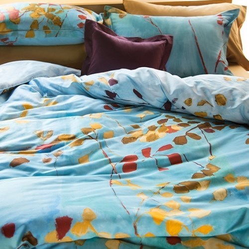 Revelle Aerial Duvet Cover With Flange