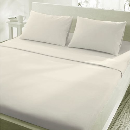 Dormisette Organic Flannel Fitted Sheet Rosehill Bed Bath