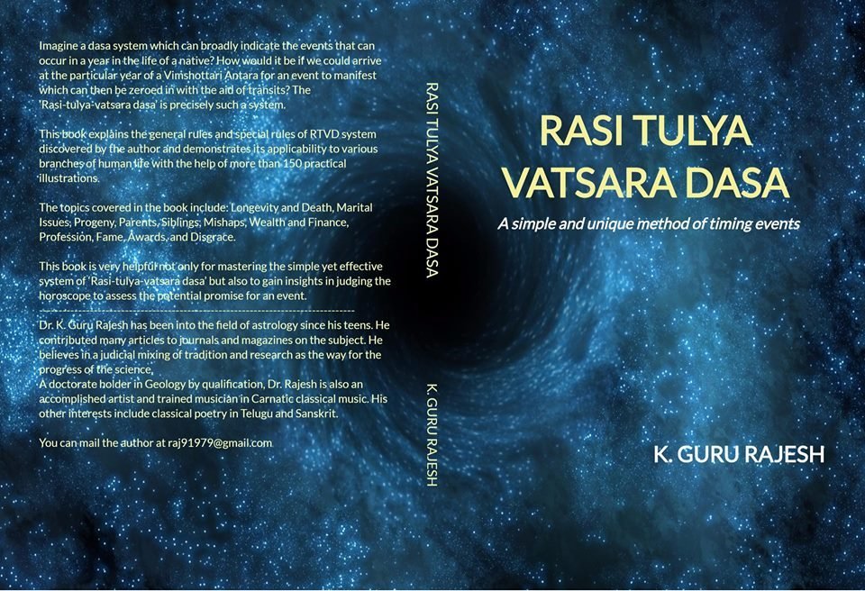 RASI TULYA VATSARA DASA: A simple and unique method of timing KPB0002