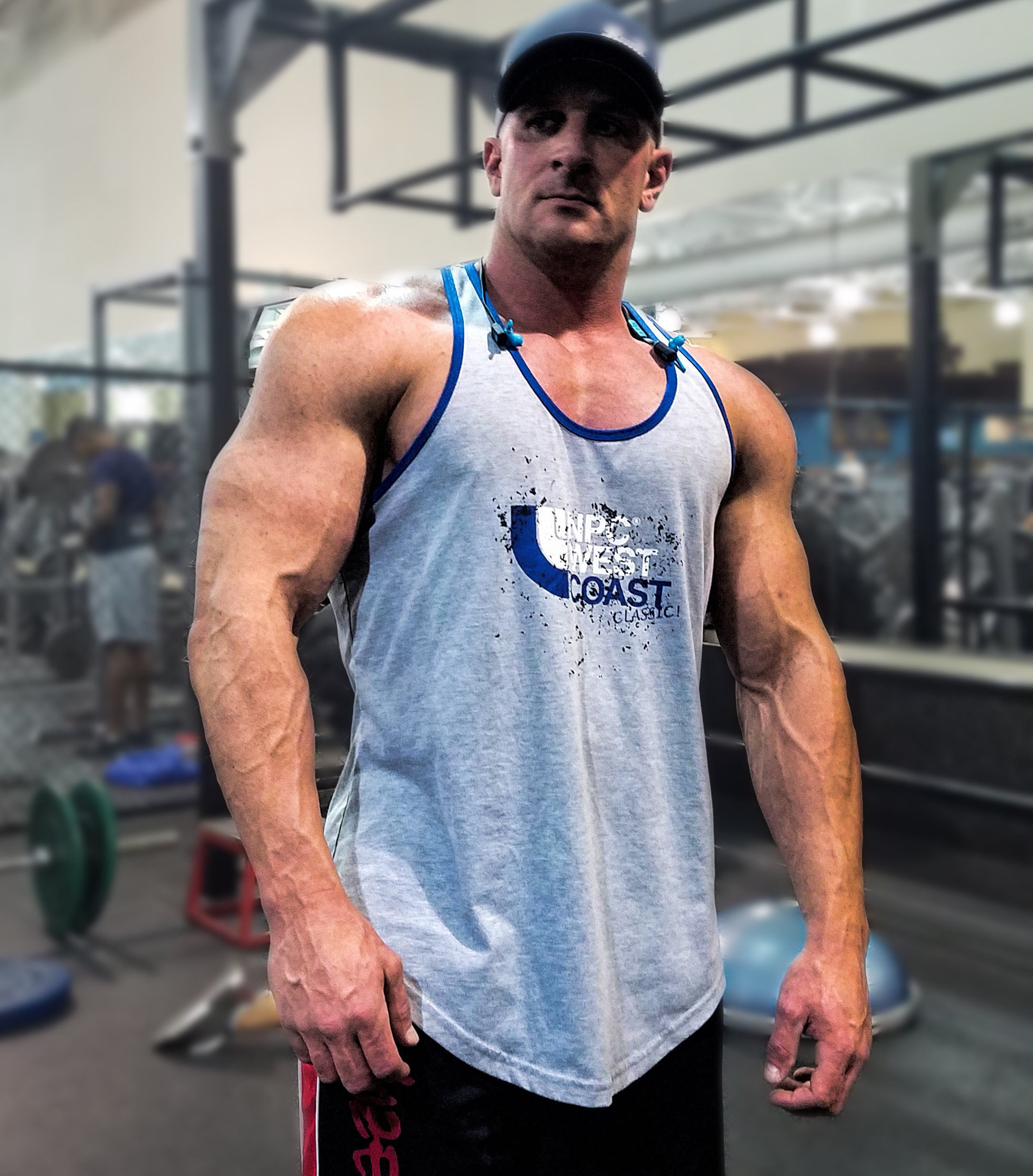 NPC West Coast Men's Gray Tank