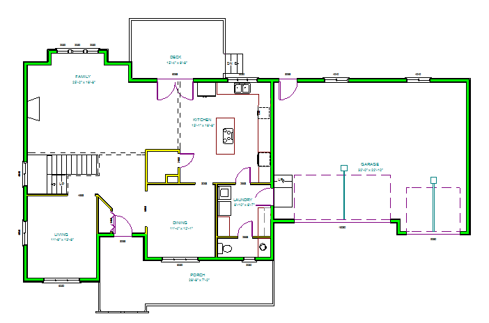 H129 Custom Home Design In Both Pdf And Dwg Files