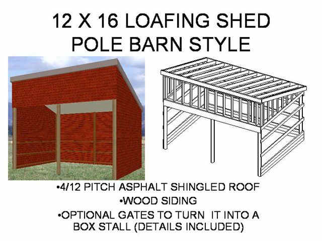 9 Pole Barn Plans Cabin Plan