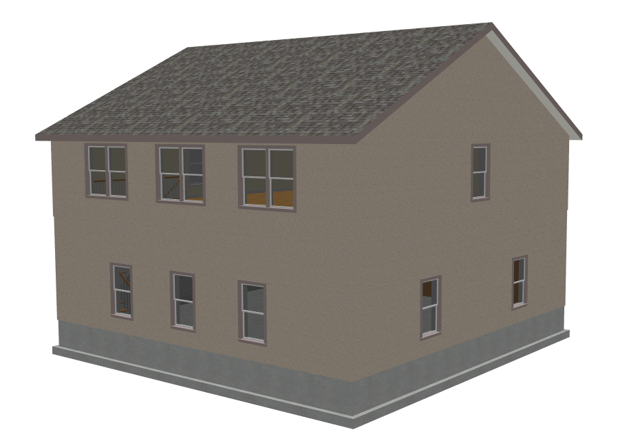 G482 Plans 40 X 40 X 10 With Full Second Floor Garage Plans