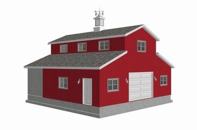 Store Monitor Barn Plans