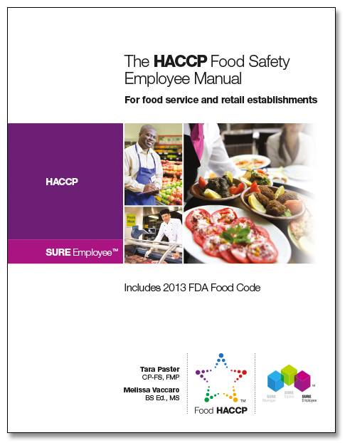 SURE™ HACCP Food Safety Employee Manual 00116