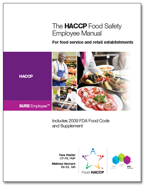 SURE™ HACCP Food Safety Employee Manual 00122