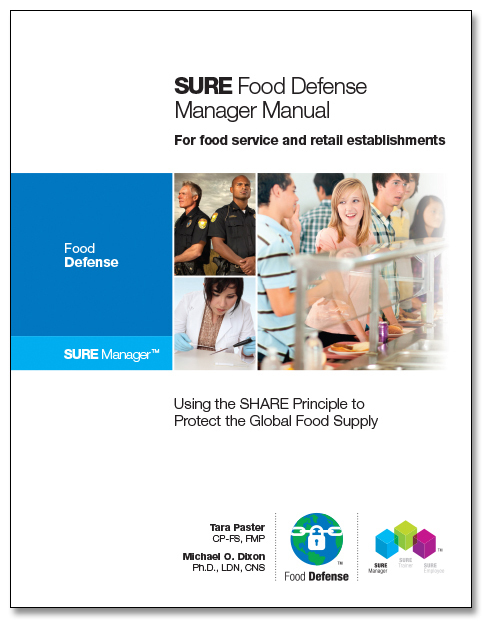 SURE™ Food Defense Manager Manual 00125