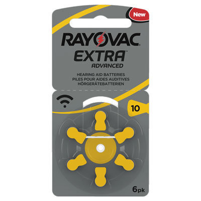 Rayovac 10 Gul - 30 batterier. Fritt levert 013