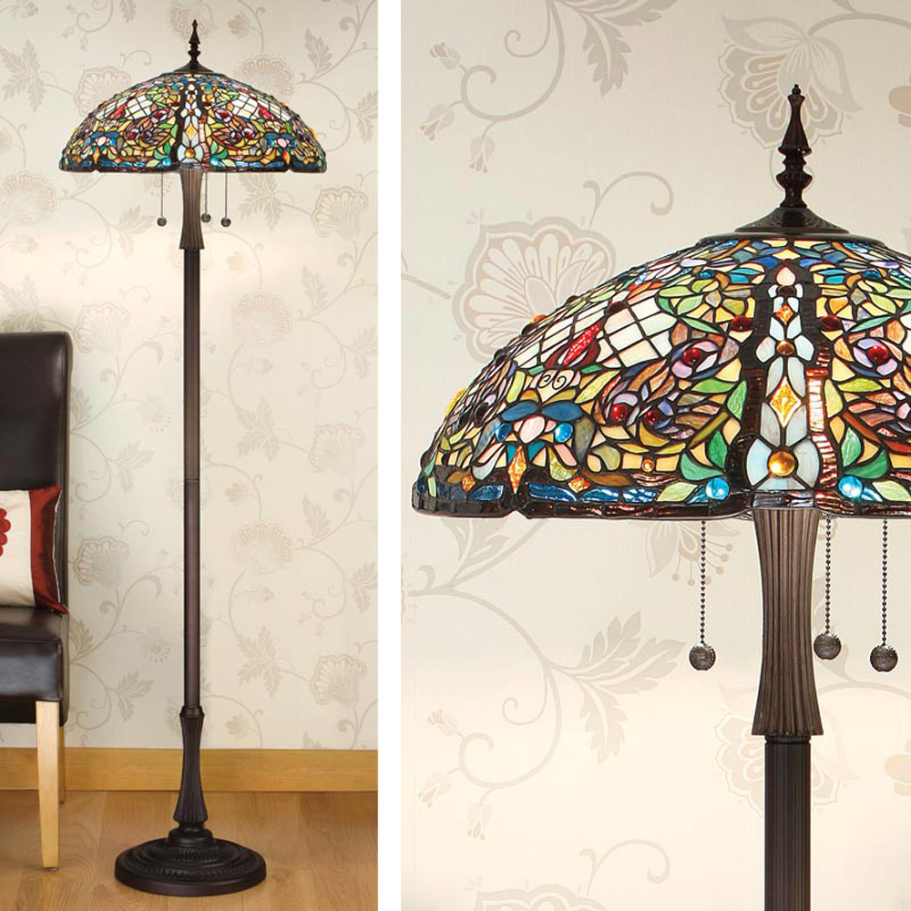 Anderson Tiffany Floor Lamp