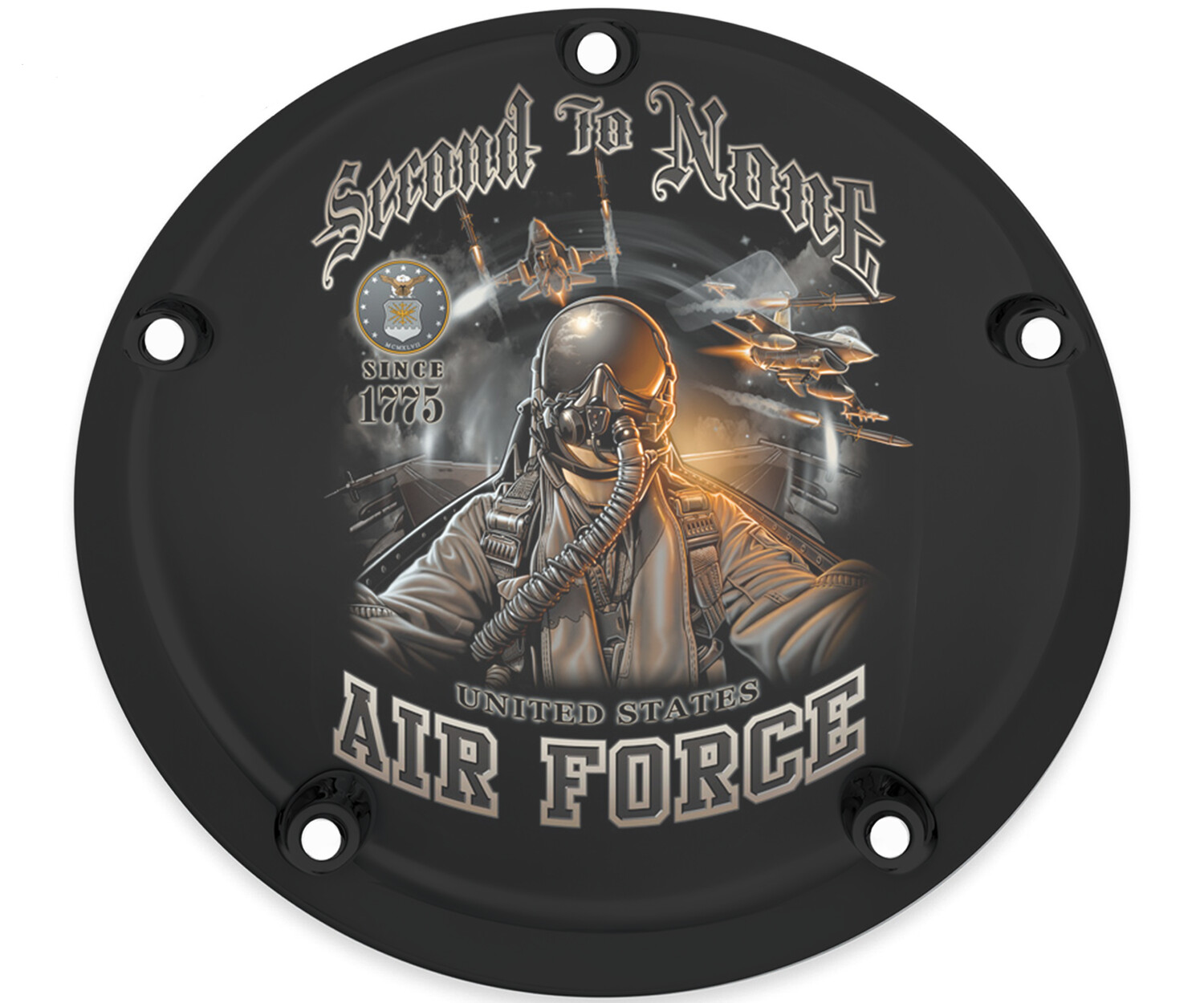 Harley Davidson Derby Cover Air Force Brother hood