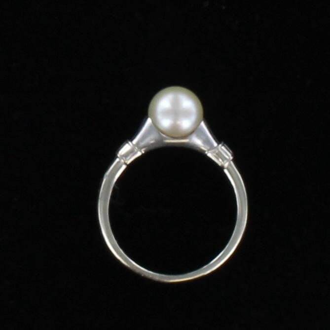 14KT PEARL RING