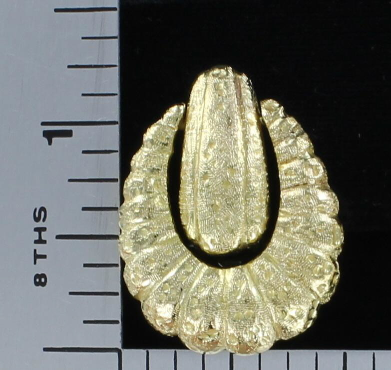 18KT/14KT DOORKNOCKER STYLE EARRINGs