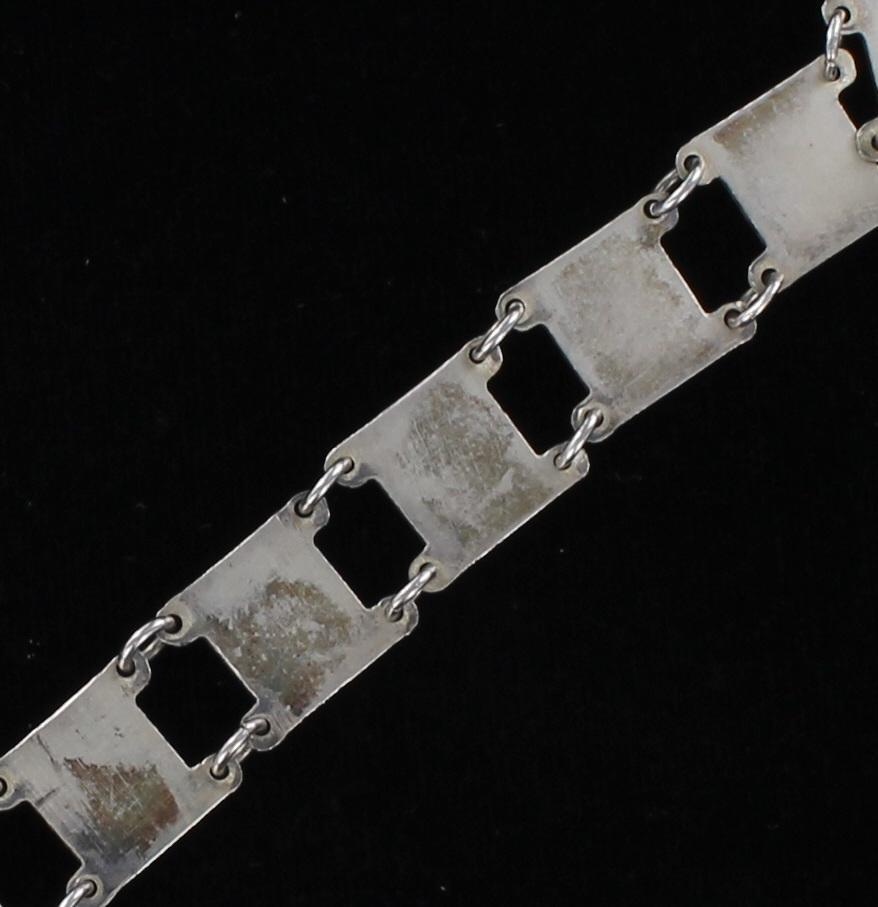 STERLING SILVER JEWISH SYMBOL BRACELET