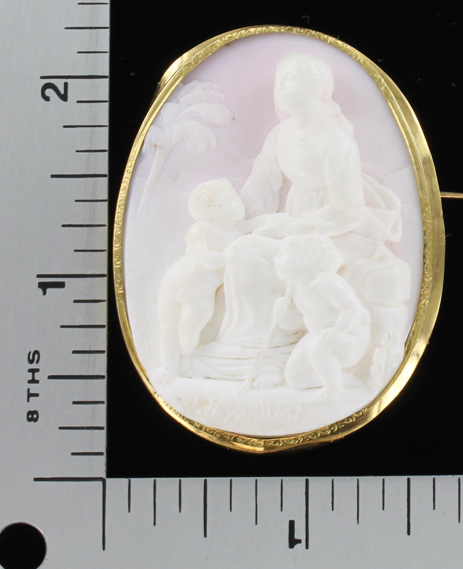 9KT VICTORIAN CAMEO