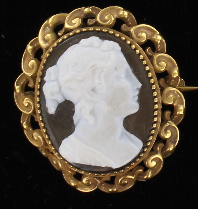 18KT VICTORIAN CAMEO 101-169