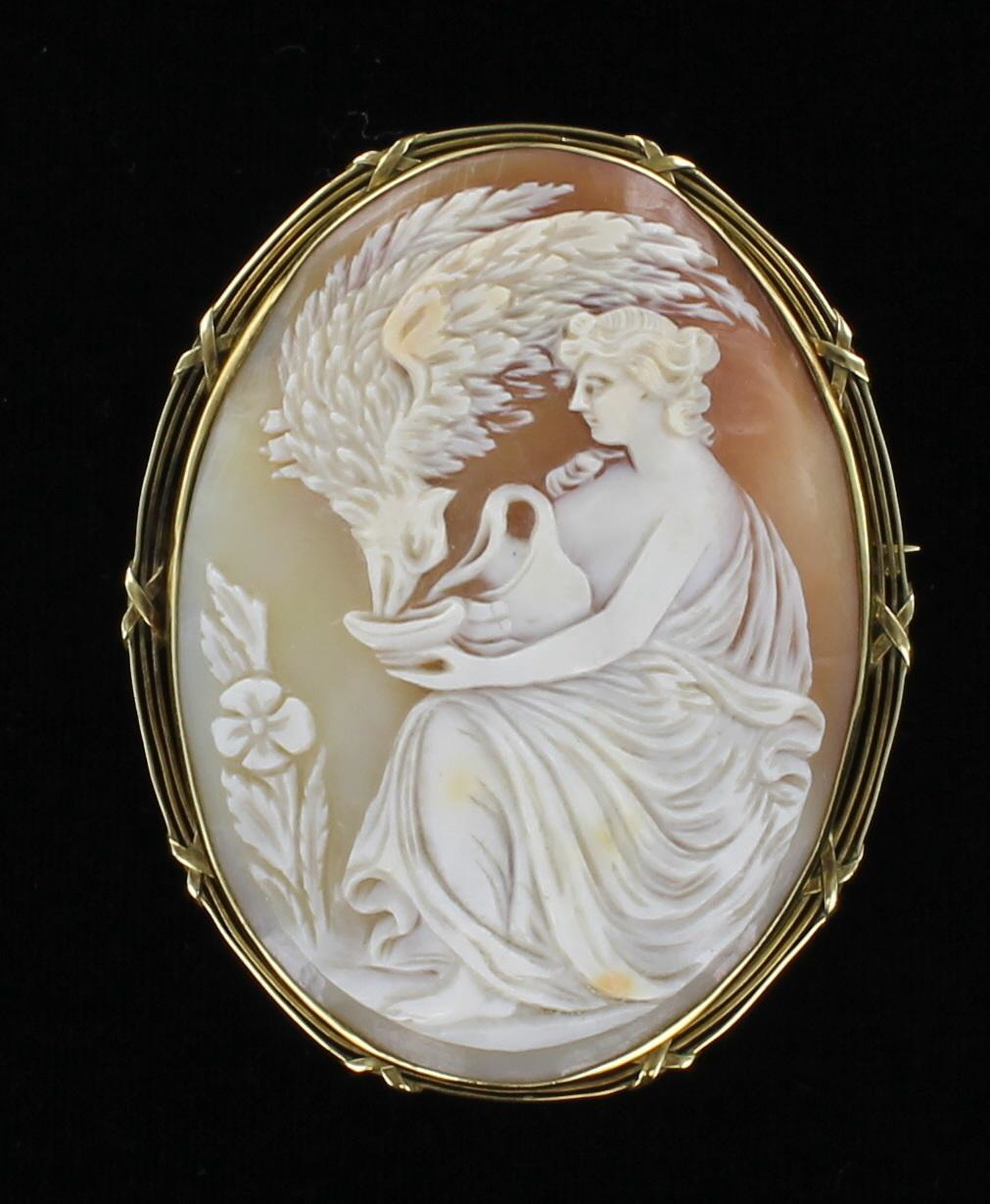 14KT VICTORIAN CAMEO 198-608