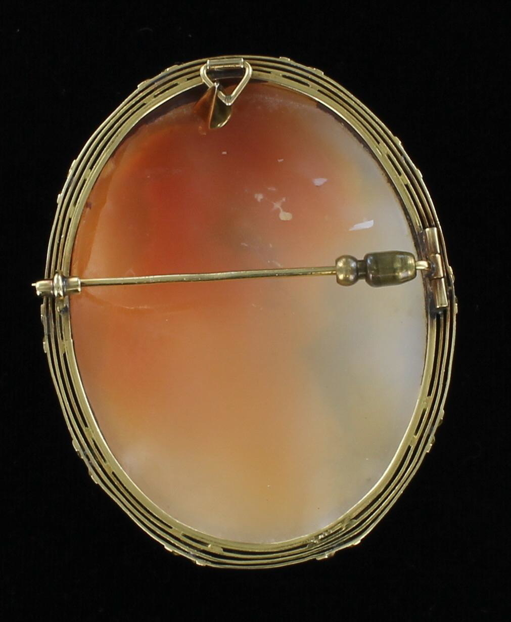 14KT VICTORIAN CAMEO
