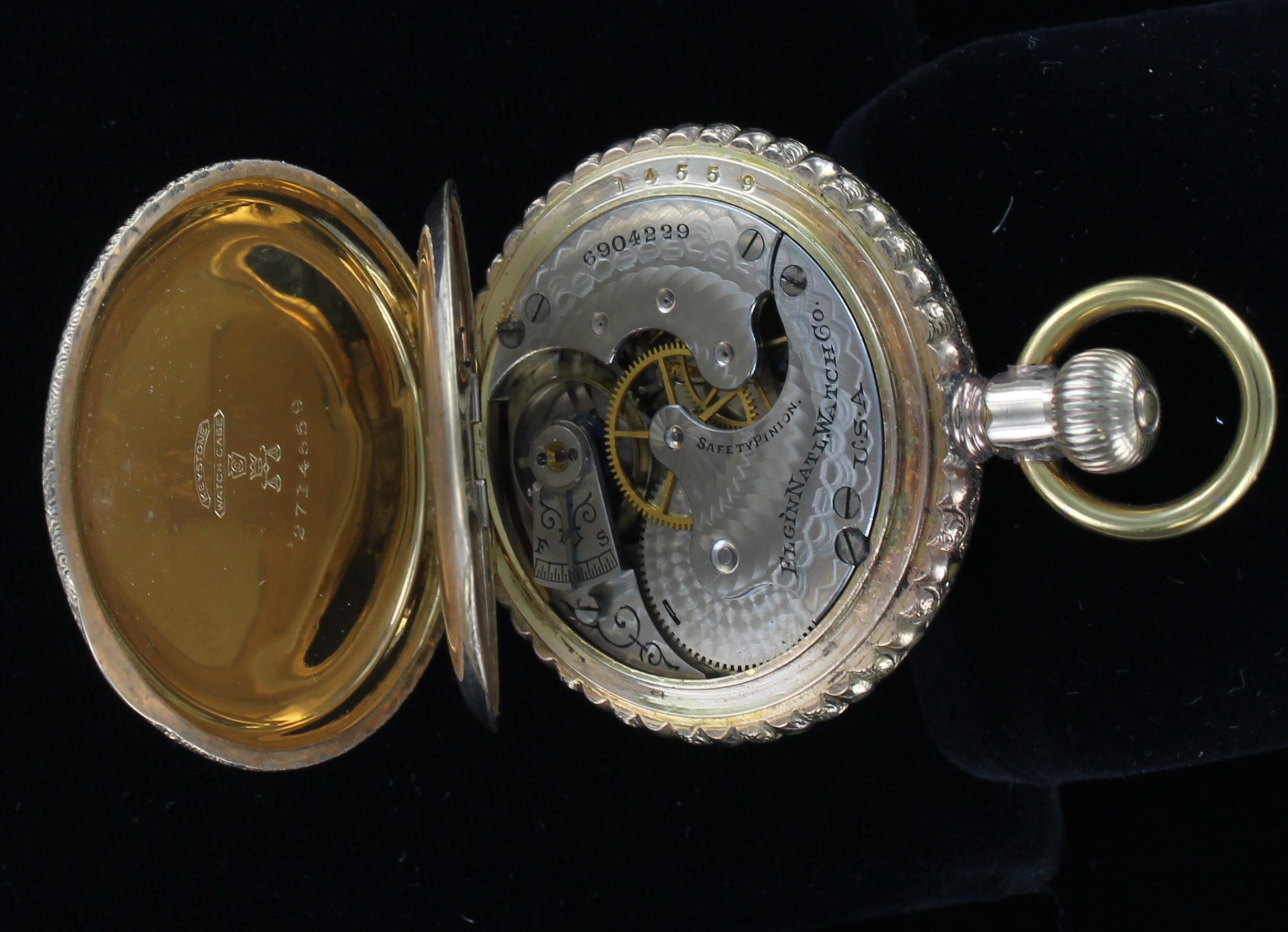 GOLD-FILLED POCKET WATCH CIRCA 1930