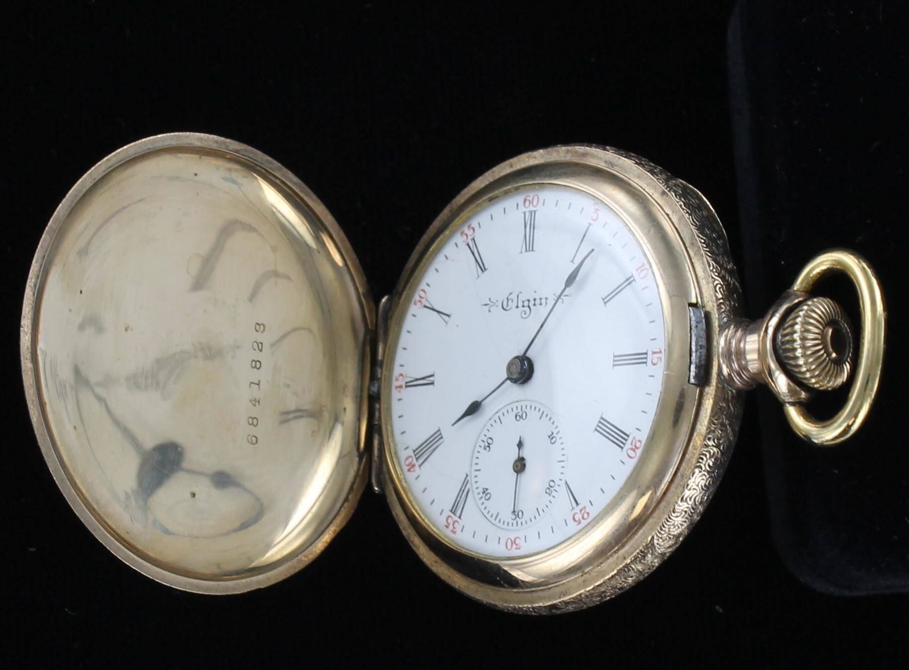 GOLD-FILLED 1920'S ELGIN POCKET WATCH