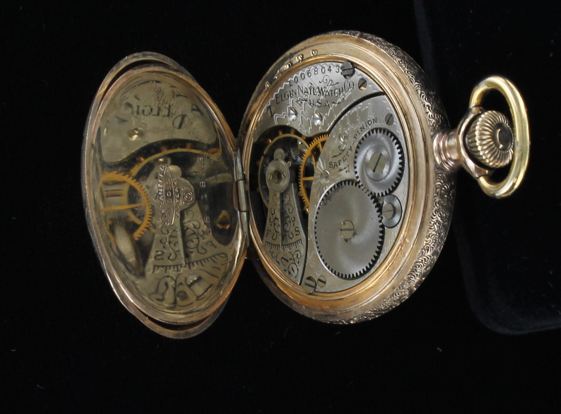 GOLD-FILLED 1920'S ELGIN POCKET WATCH