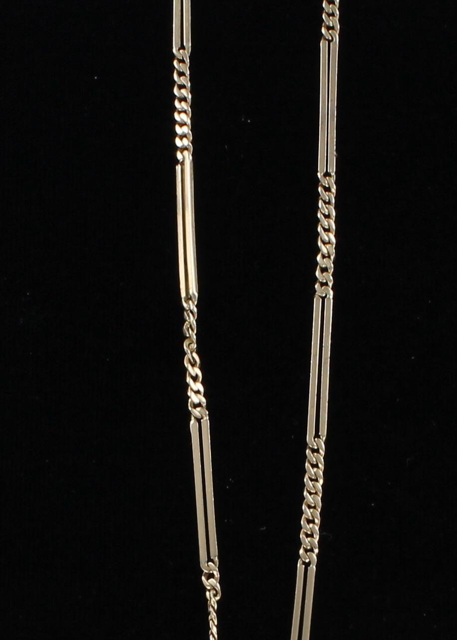 14KT WATCH CHAIN CIRCA 1900