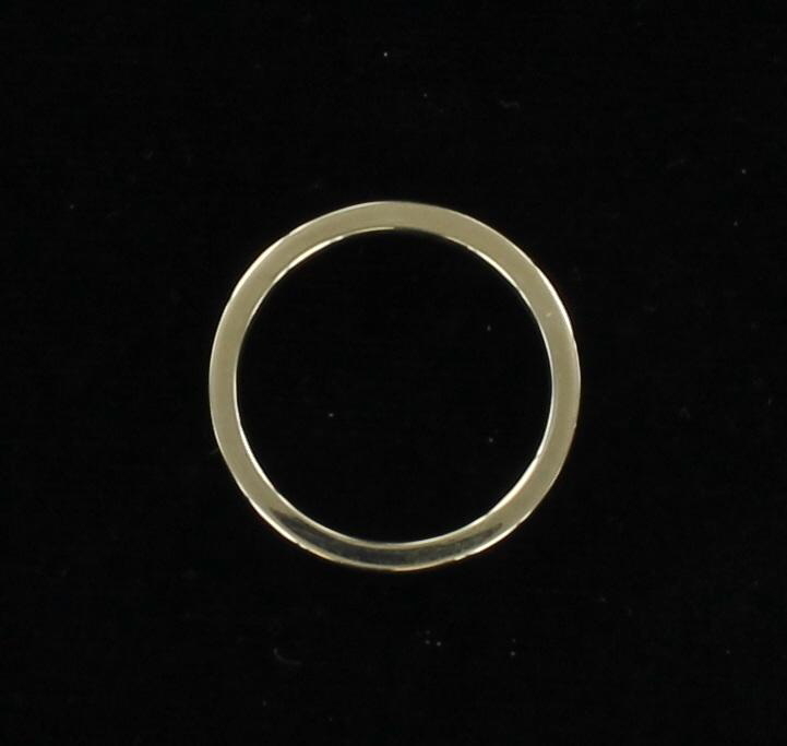 14KT YELLOW GOLD BAND