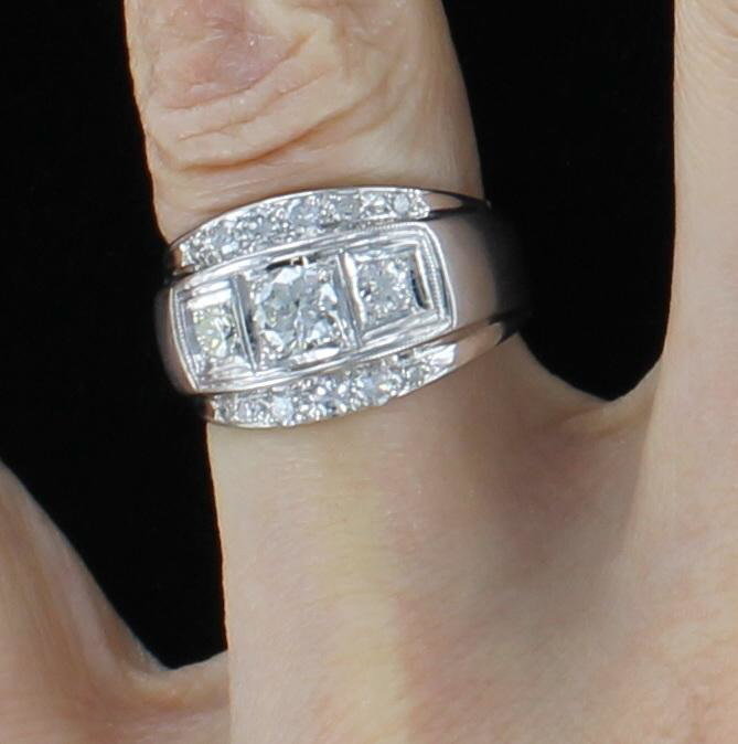 14KT 1.60 CT TW DIAMOND RING