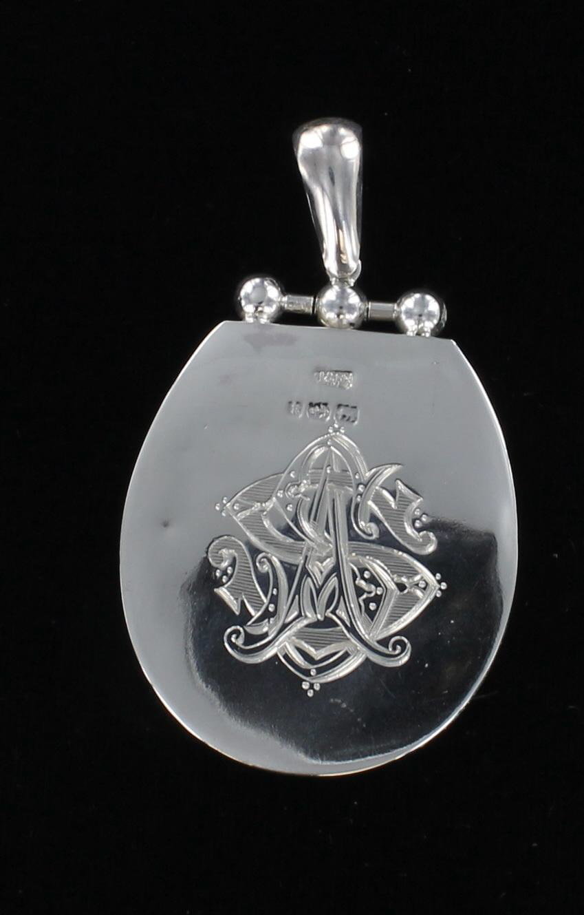 STERLING SILVER LOCKET CIRCA 1900