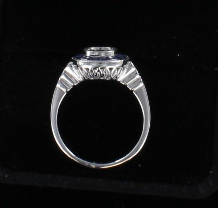 PLATINUM SAPPHIRE MOUNTING