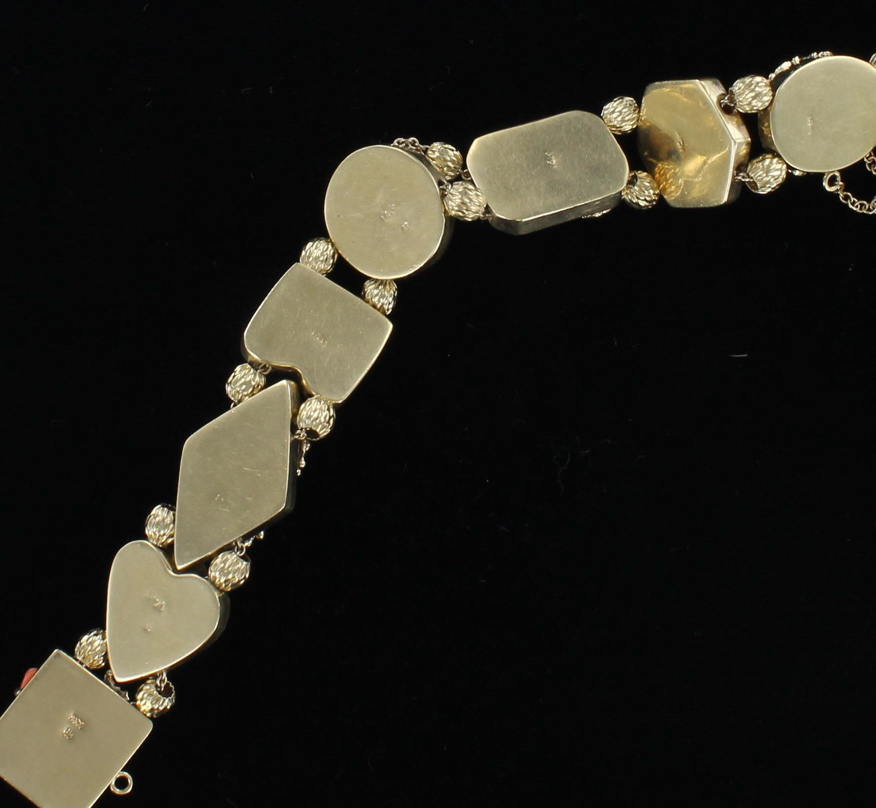 14KT SLIDE BRACELET